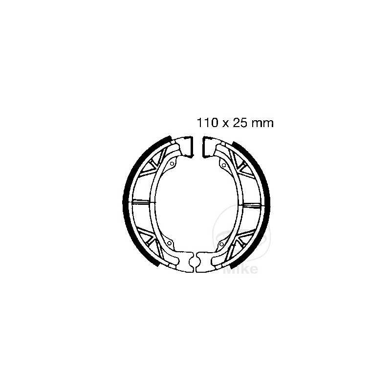 EBC spring brake shoes ALTN: 7327992 737.47.70