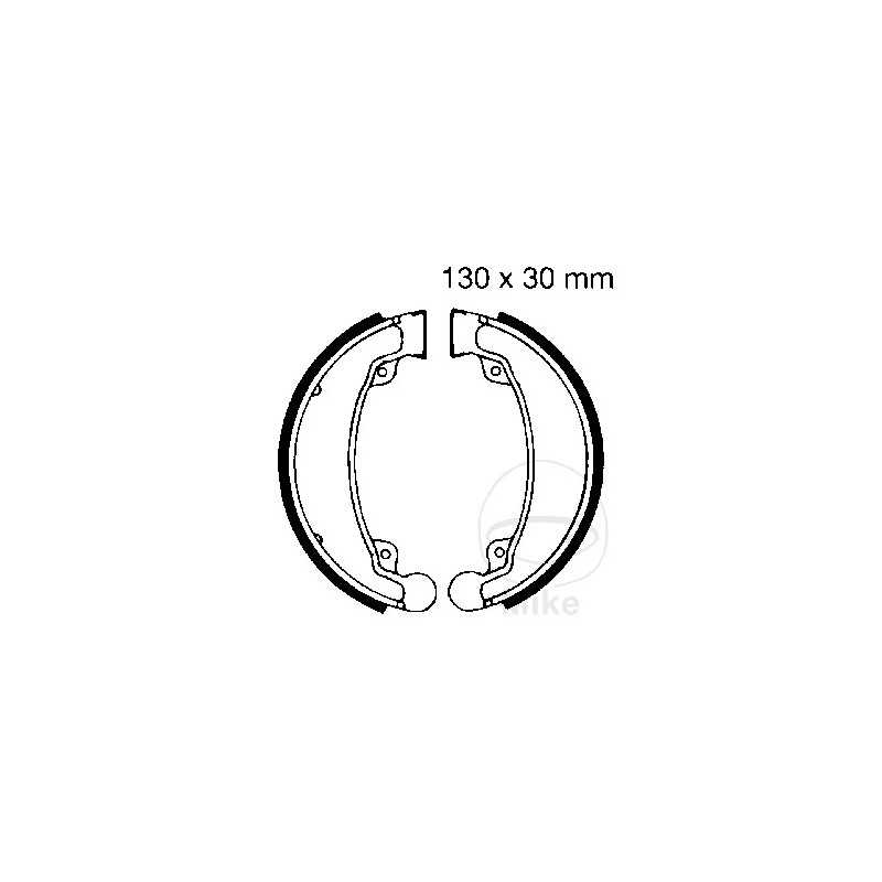 EBC spring brake shoes ALTN: 7860232 732.80.24
