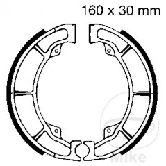 EBC spring brake shoes 732.80.73