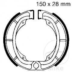 EBC spring brake shoes 732.81.23