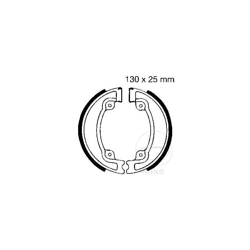 EBC spring brake shoes ALTN: 7860547 732.82.89