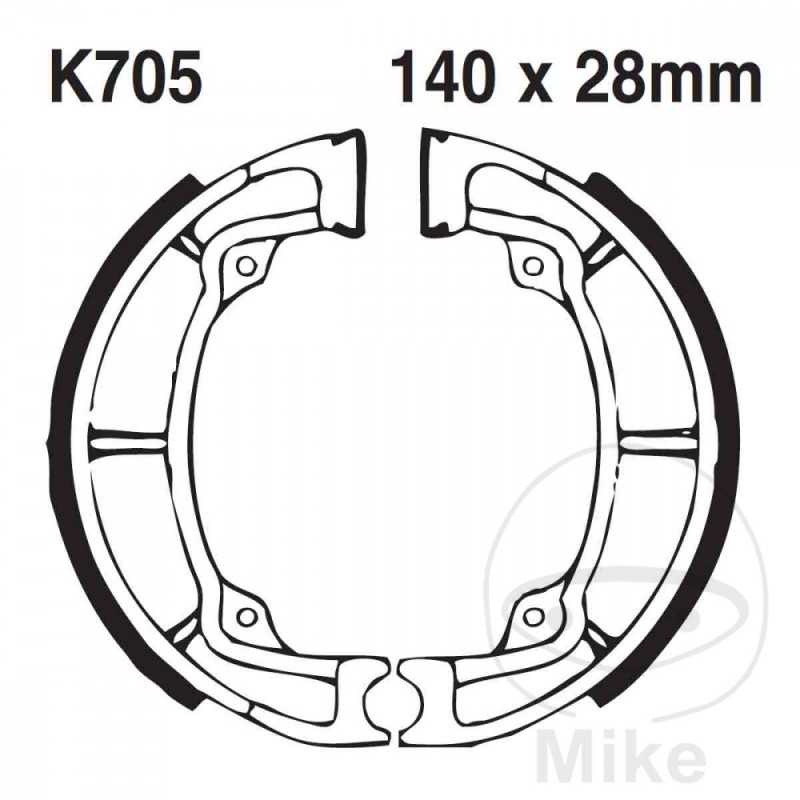EBC spring brake shoes 737.00.23