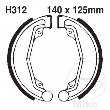 EBC spring brake shoes 737.01.15