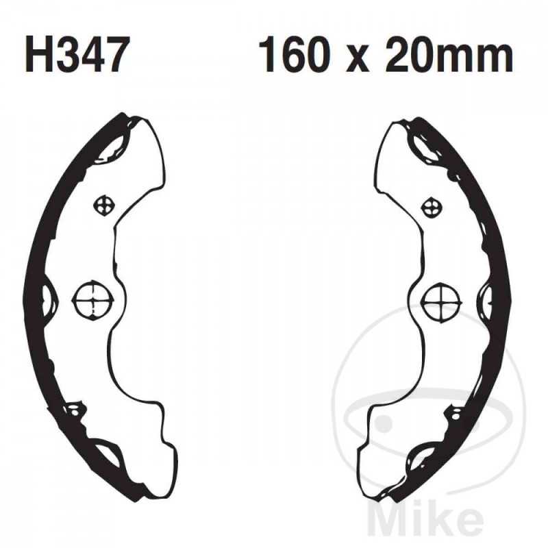 EBC spring brake shoes 737.01.21