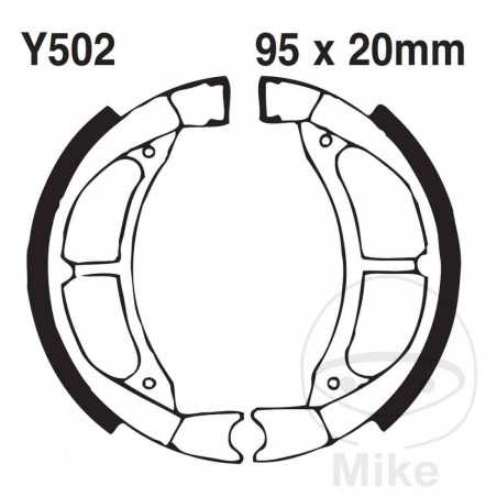 EBC spring brake shoes 737.01.22