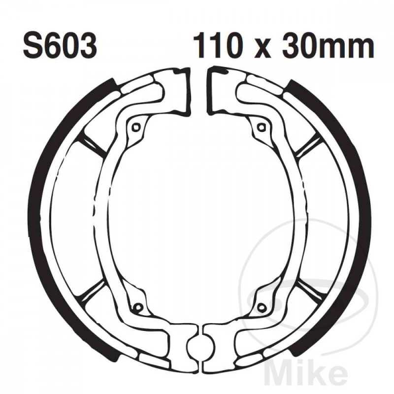EBC spring brake shoes 737.01.27