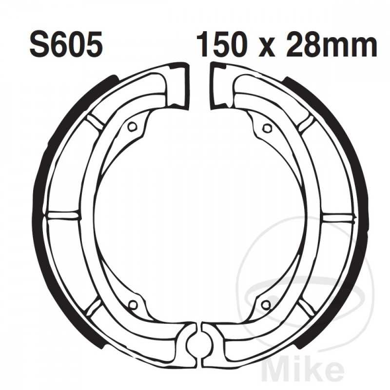 EBC spring brake shoes 737.01.29