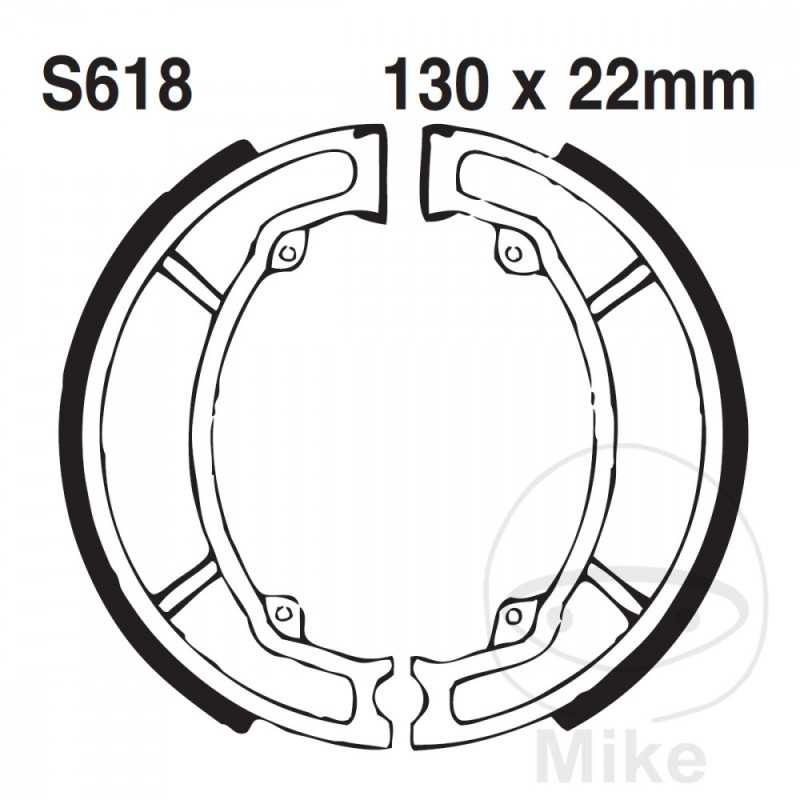 EBC spring brake shoes 737.01.32