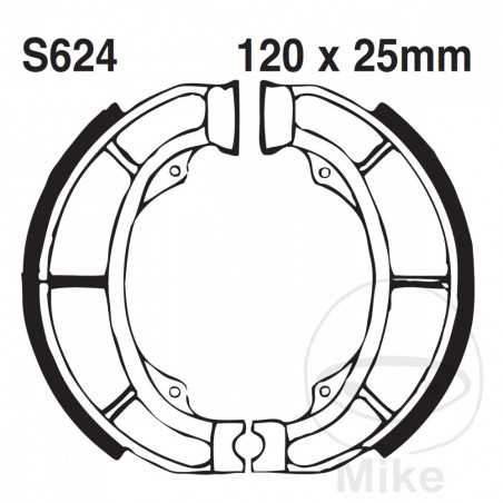 EBC spring brake shoes 737.01.33