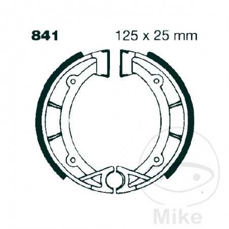 EBC spring brake shoes 737.01.59