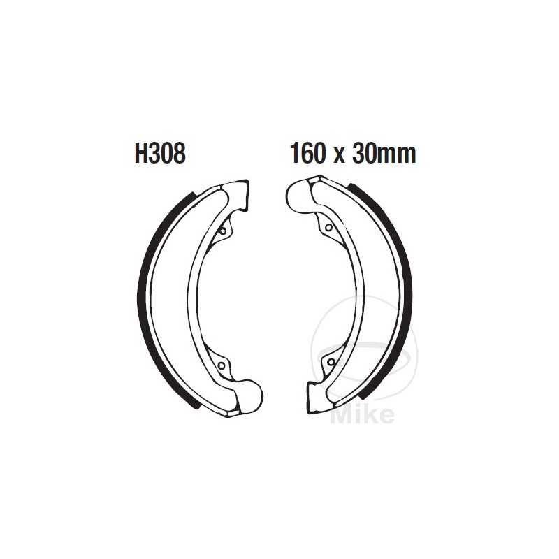 EBC brake shoes without spring 737.02.04