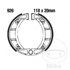 EBC brake shoes without spring 737.30.87