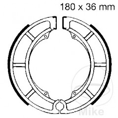 EBC spring brake shoes ALTN: 7860539 737.08.93