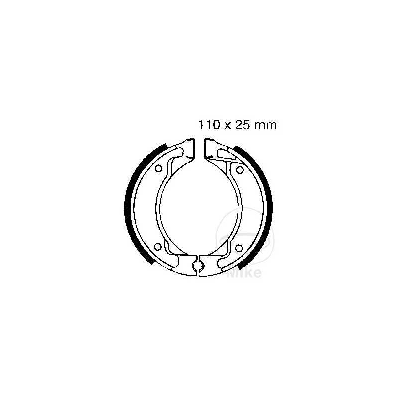 EBC spring brake shoes ALTN: 7860422 737.21.39