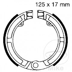 EBC brake shoes without spring 737.21.88