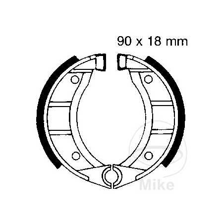 EBC Zapatas de freno sin muelle 737.22.04