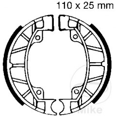 EBC brake shoes without spring ALTN: 7860927 737.51.65