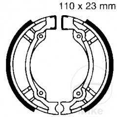 EBC brake shoes without spring 737.76.74