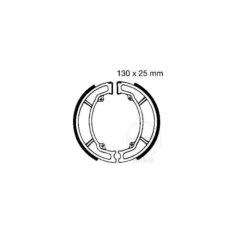 EBC spring brake shoes ALTN: 7860042 737.76.90