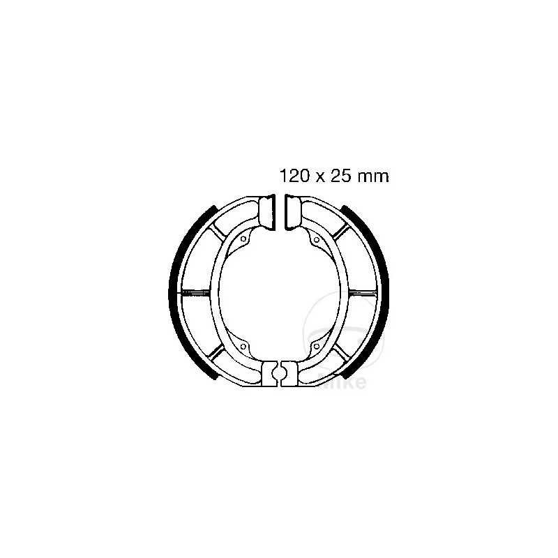 EBC spring brake shoes ALTN:7860786 737.77.32