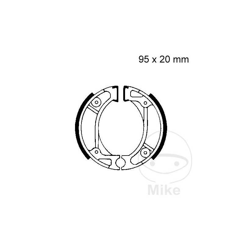 EBC spring brake shoes ALTN:7860711 737.84.90