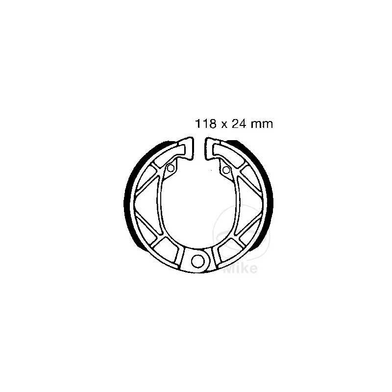 EBC spring brake shoes 737.90.92