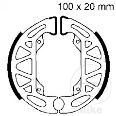 EBC spring brake shoes 737.93.81