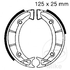 EBC brake shoes without spring 737.94.07
