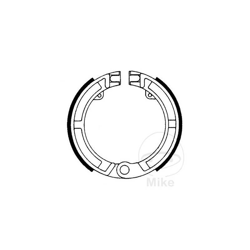 TRW brake shoes without spring 786.00.01