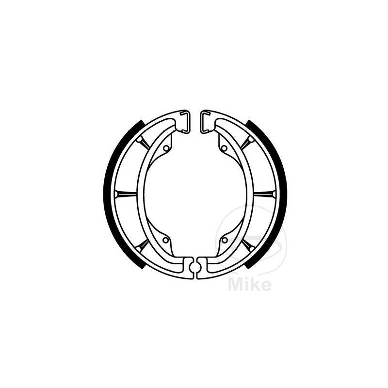 TRW brake shoes without spring 786.00.08