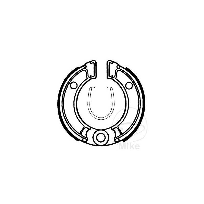 TRW brake shoes without spring 786.00.11