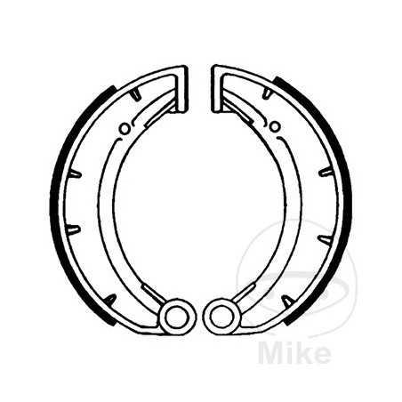 TRW brake shoes without spring 786.00.12