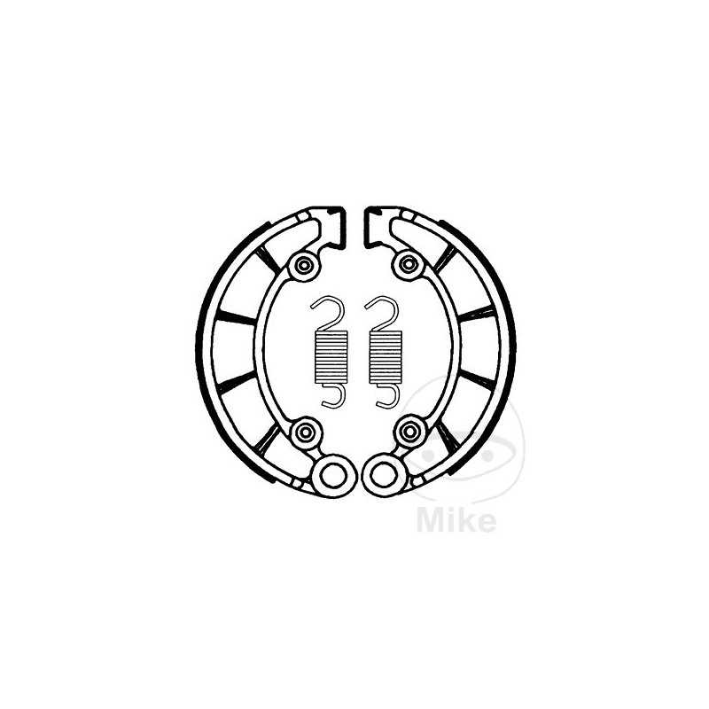 TRW spring brake shoes 786.00.13