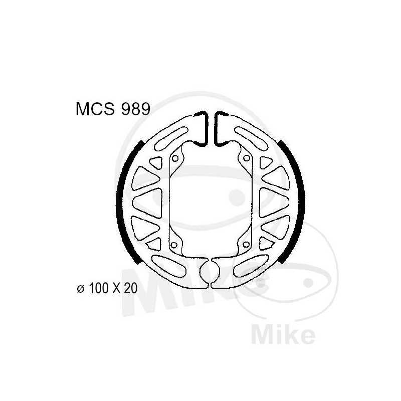 TRW spring brake shoes 786.00.34