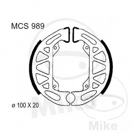 TRW Zapatas de freno con muelle 786.00.34
