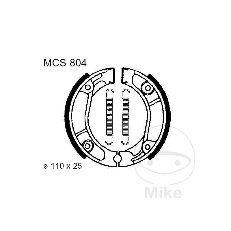 TRW spring brake shoes ALTN: 7325871 786.01.25