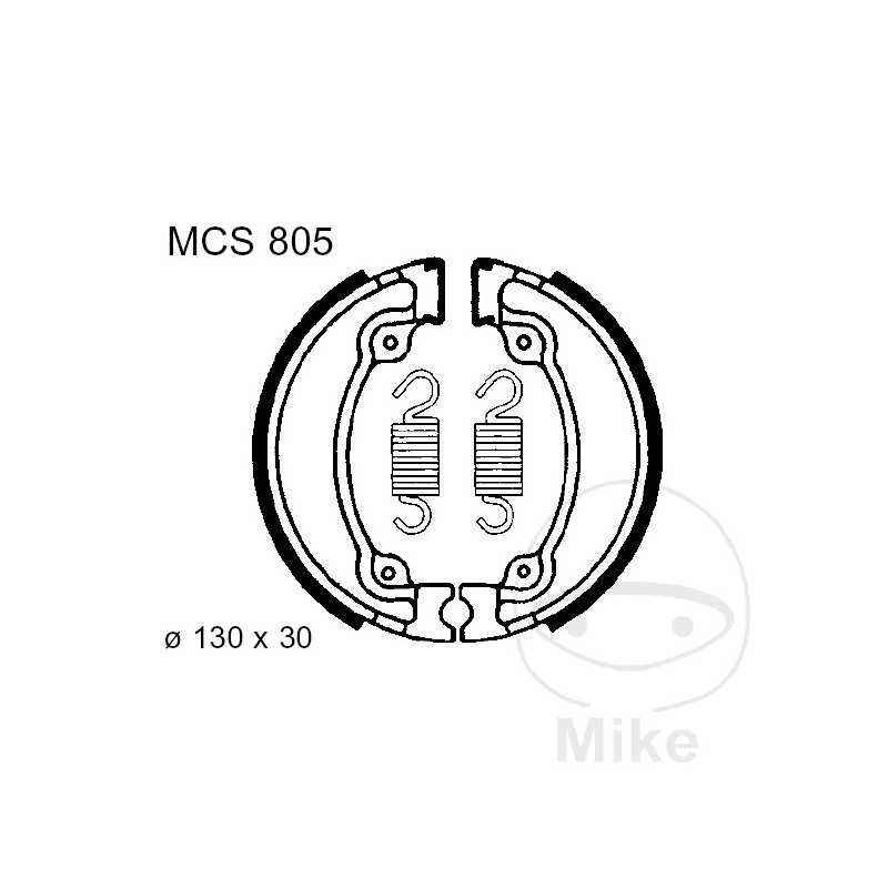 TRW spring brake shoes ALTN: 7326002 786.01.33
