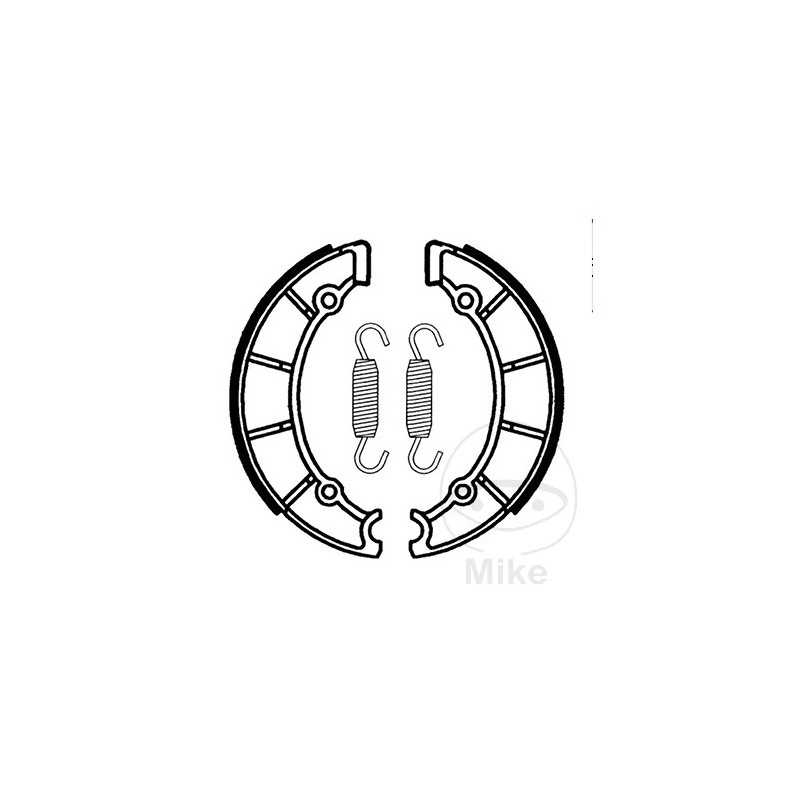 TRW spring brake shoes ALTN: 7321200 786.02.00