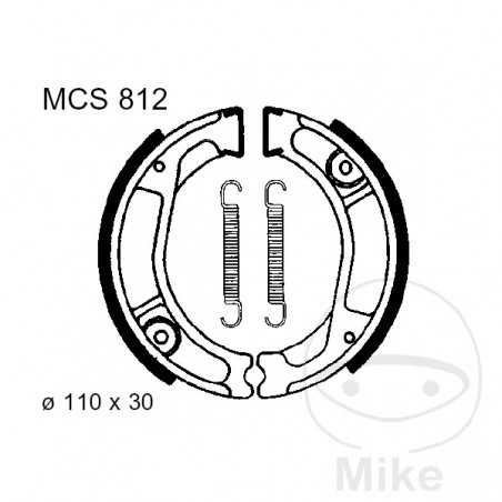 TRW spring brake shoes ALTN: 7325996 786.02.08