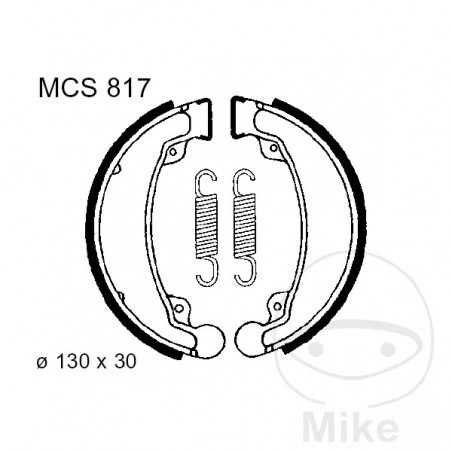 TRW spring brake shoes ALTN: 7328024 786.02.32