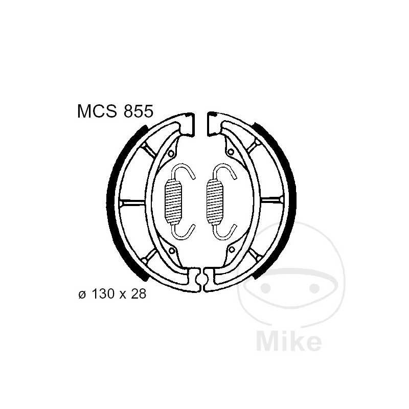 TRW spring brake shoes ALTN: 7328131 786.02.99