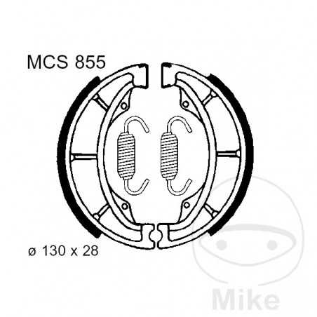 TRW spring brake shoes ALTN: 7328131 786.02.99
