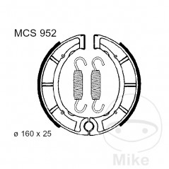 TRW spring brake shoes ALTN: 7321284 786.03.80