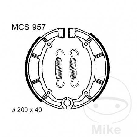 TRW Zapatas de freno con muelle ALTN: 7326937 786.04.30