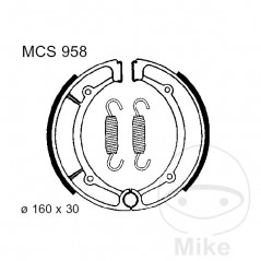 TRW spring brake shoes ALTN: 7326945 786.04.48