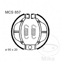 TRW Zapatas de freno con muelle ALTN: 7378532 786.07.45