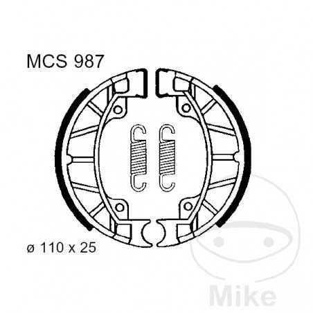 TRW Zapatas de freno con muelle ALTN: 7375165 786.09.27