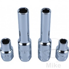 CONDOR Juego 4 vasos para llave sangrado de frenos 7+8 MM 6120036 612.00.41