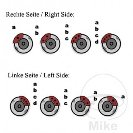 TOURMAX Kit reparación pistón pinza de freno 717.27.86