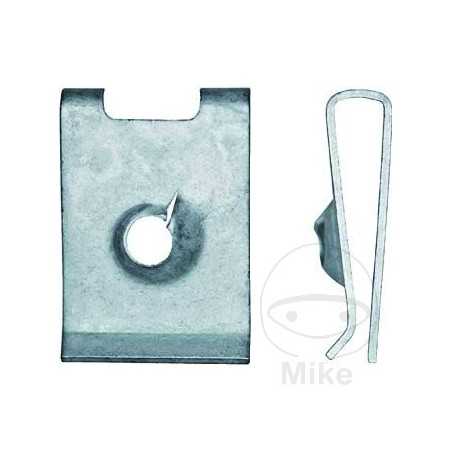 JMP Juego 10 tuercas metálicas carrocería 4.8 MM 481.01.43